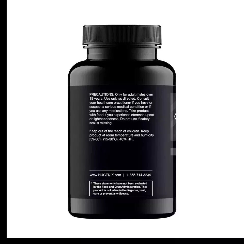 2 Packs NUGENIX TOTAL-T Men’s Testosterone Booster , Energy &Stamina 90 Capsules