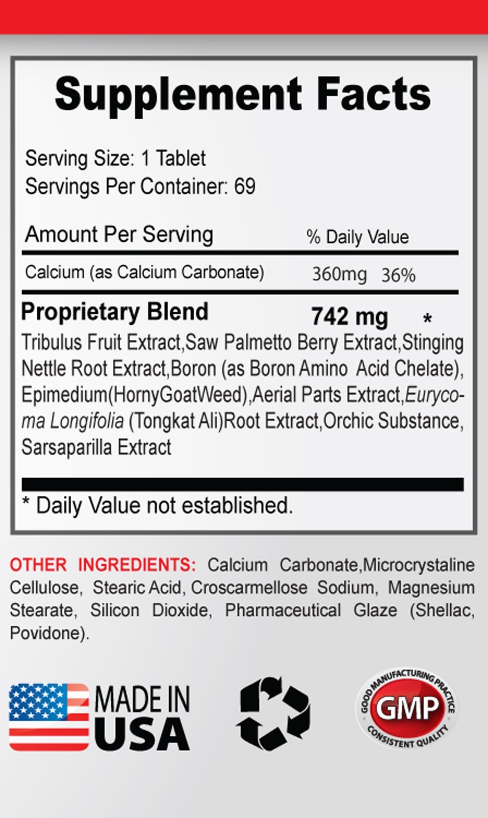Tongkat 100 – Testosterone Booster 742 – Male Enhancers Ultimate Pills 2B