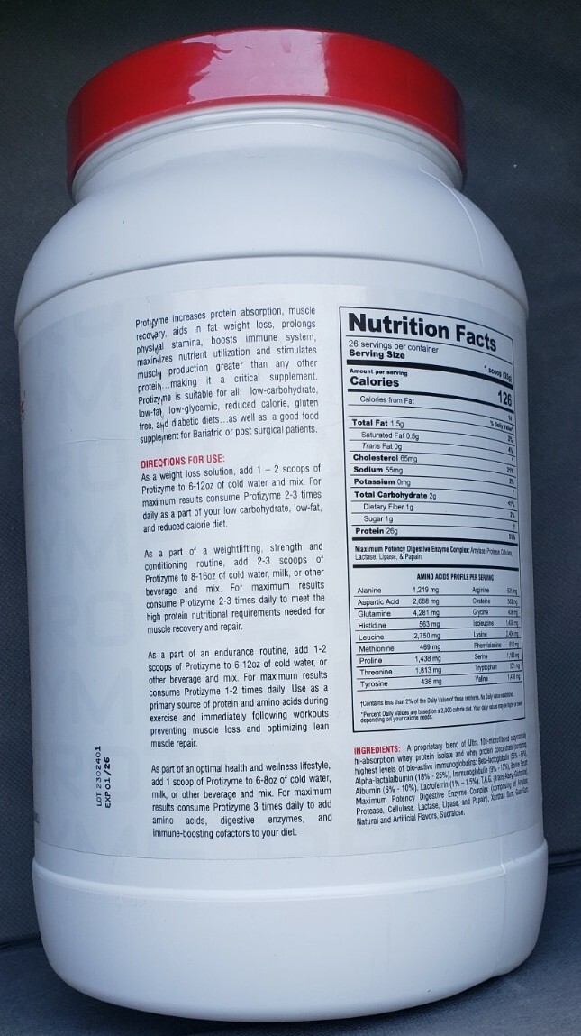 Protizyme, Specialized Designed Protein, Banana Creme, 2 lb (910 g)