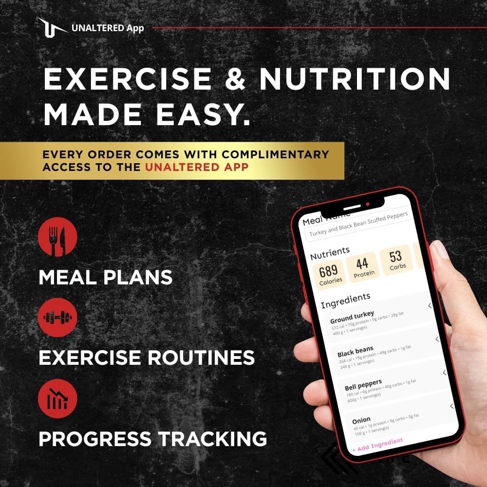 UNALTERED Anabolic Muscle Builder for Men – Growth, Size, Strength – Natural Mus