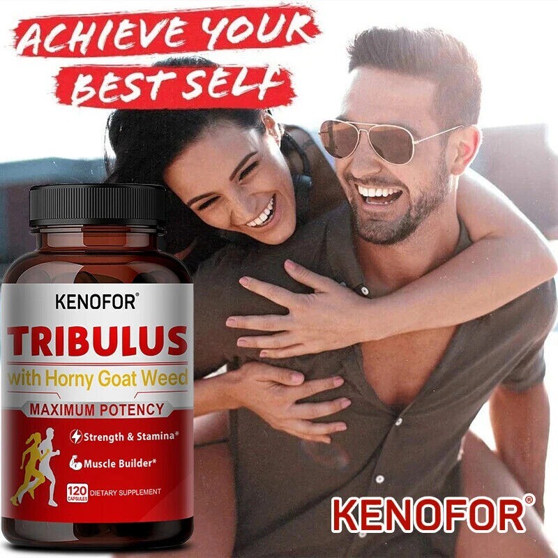 Tribulus Capsules 7000mg Testosteron Booster Muscle Mass 120 Capsules