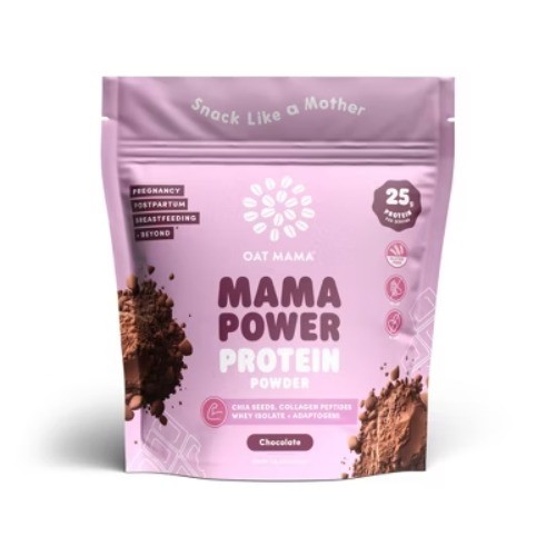 Oat Mama Power Protein Powder – Chocolate – Whey Protein Isolate – 3.6oz