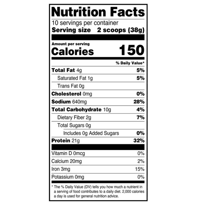 3 Pack Equate Plant-Based Protein Supplement, Smooth Vanilla, 13.4 Oz Pk