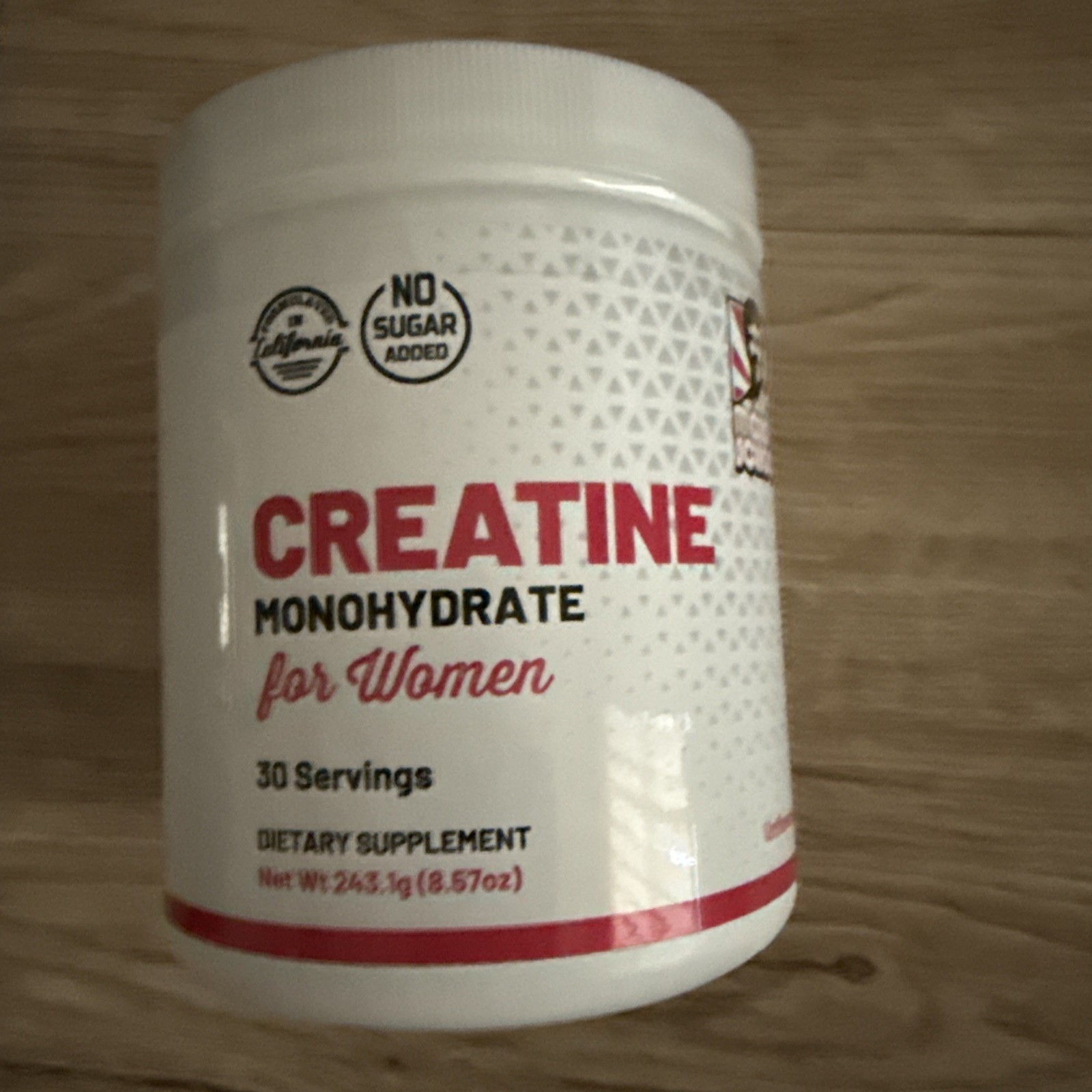 Old School Labs Creatine for Women Post-Workout Supplement 30 Servs EXP 5/27