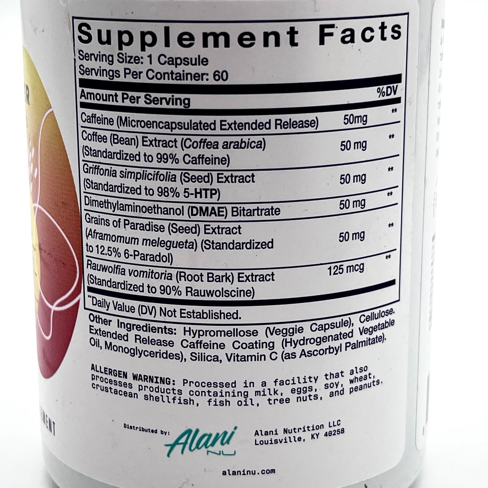 Alani Nu Fat Burner Supplement Capsule Brand New Lot Of 2 60 Count