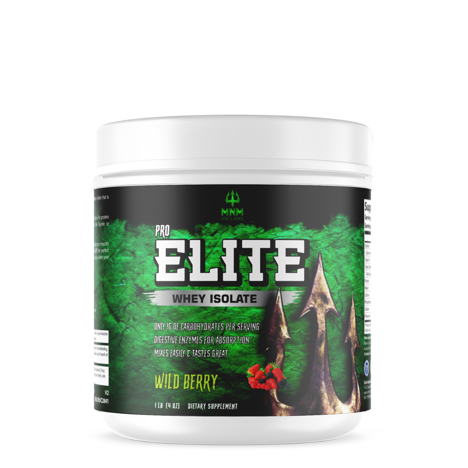 1lb PRO-ELITE Whey Isolate Wild Berry