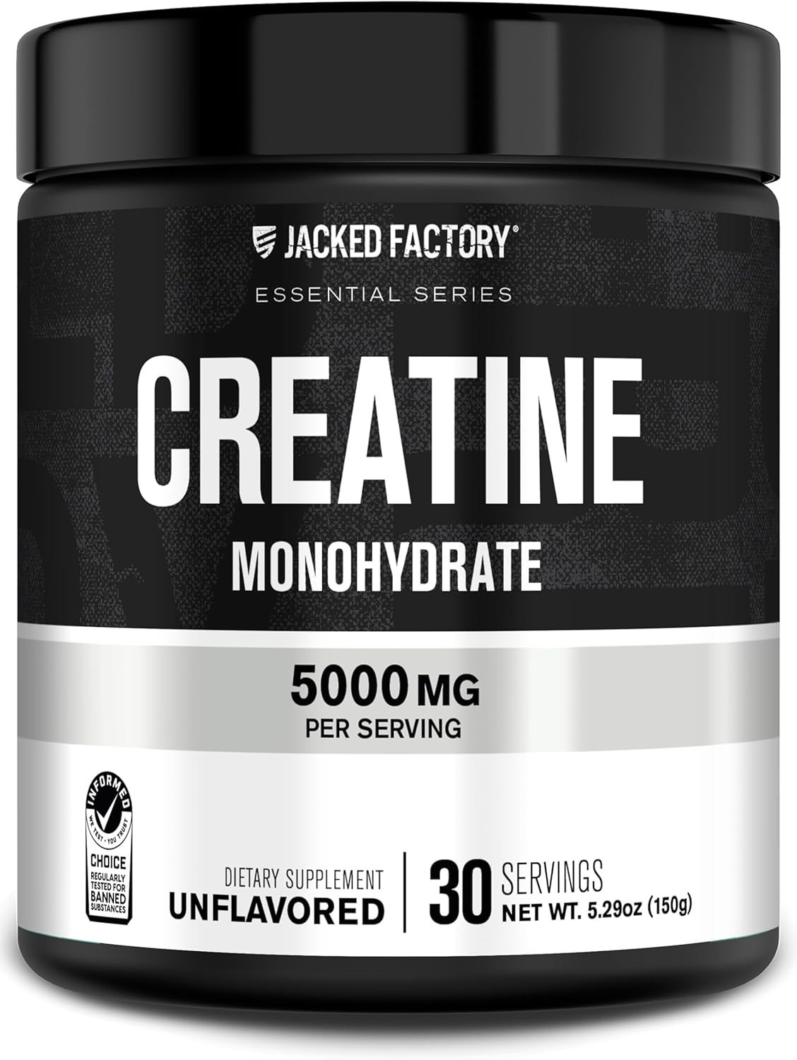 Creatine Monohydrate Powder, Muscle Growth, Increased Strength 30 Servings.