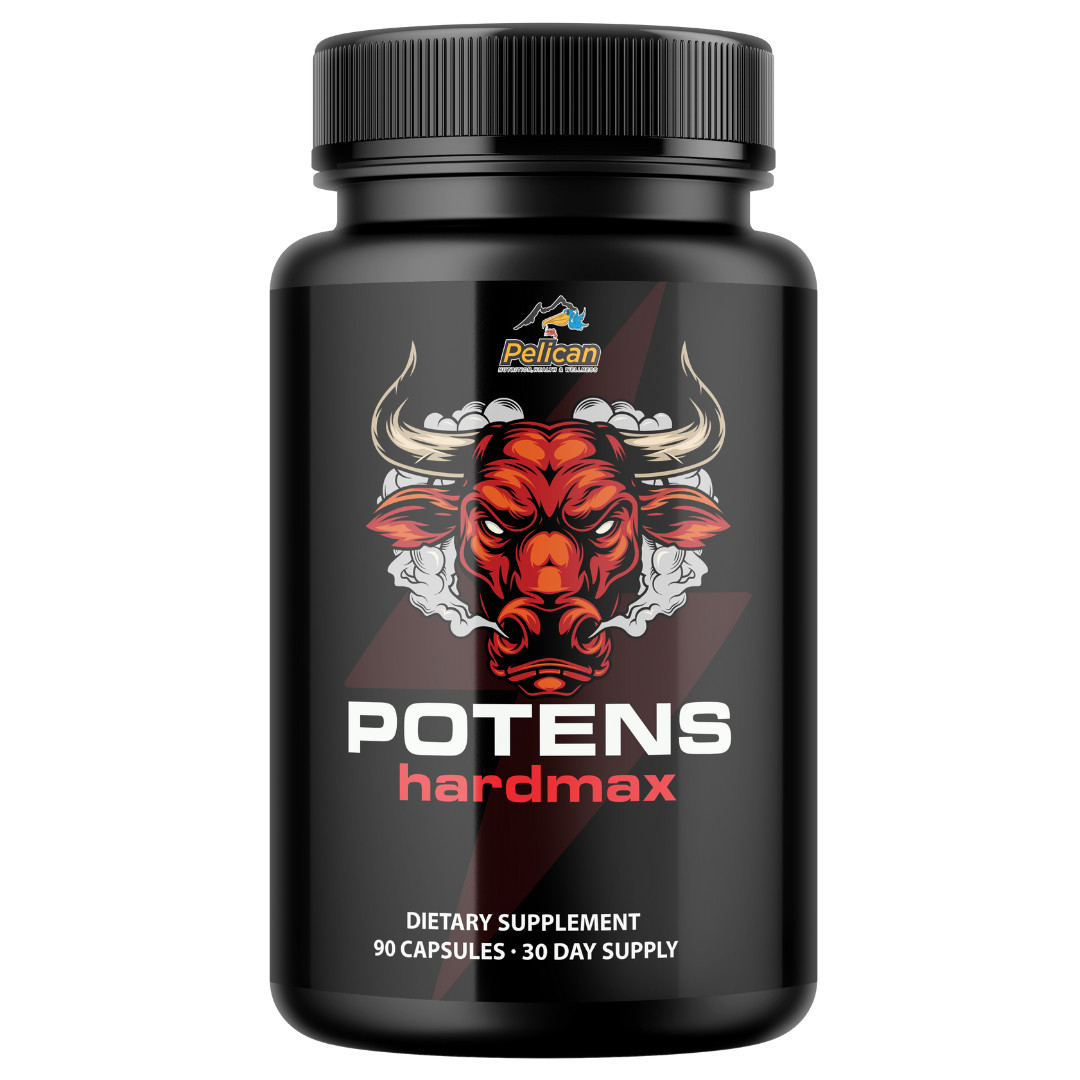 POTENS Hardmax- Bodybuilding & Men’s Health Support- 90 Capsules