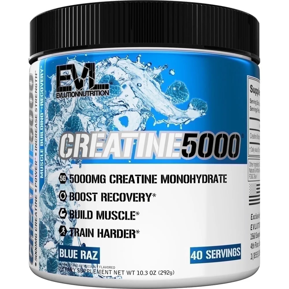 Creatine 5000 – Supports Faster Recovery, Lean Muscle Growth & Performance – Pre