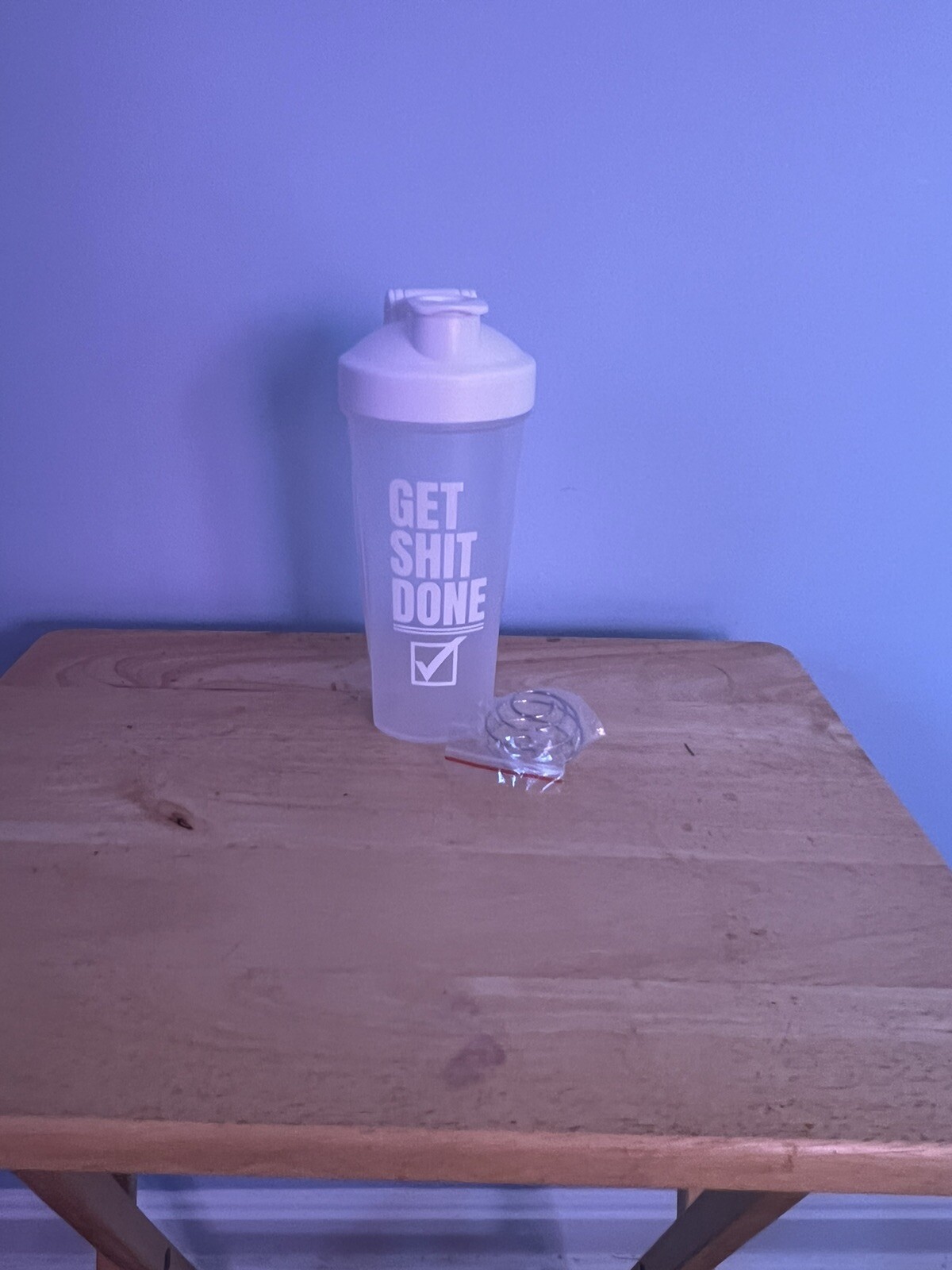 BlenderBottle 28oz Shaker Bottle Mixer For Protein Shake “Get Stuff Done”