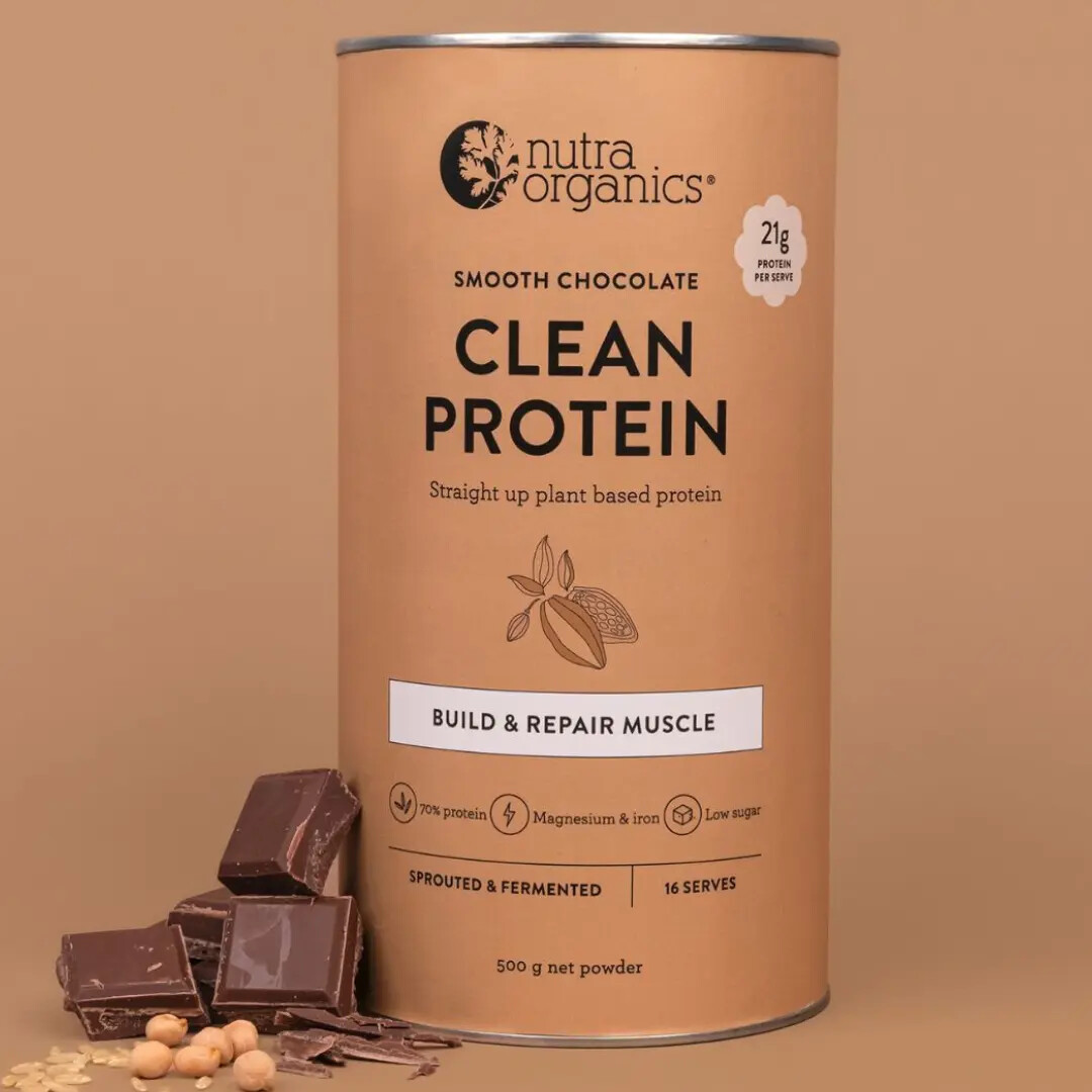 Nutra Organics, Clean Protein, 500g