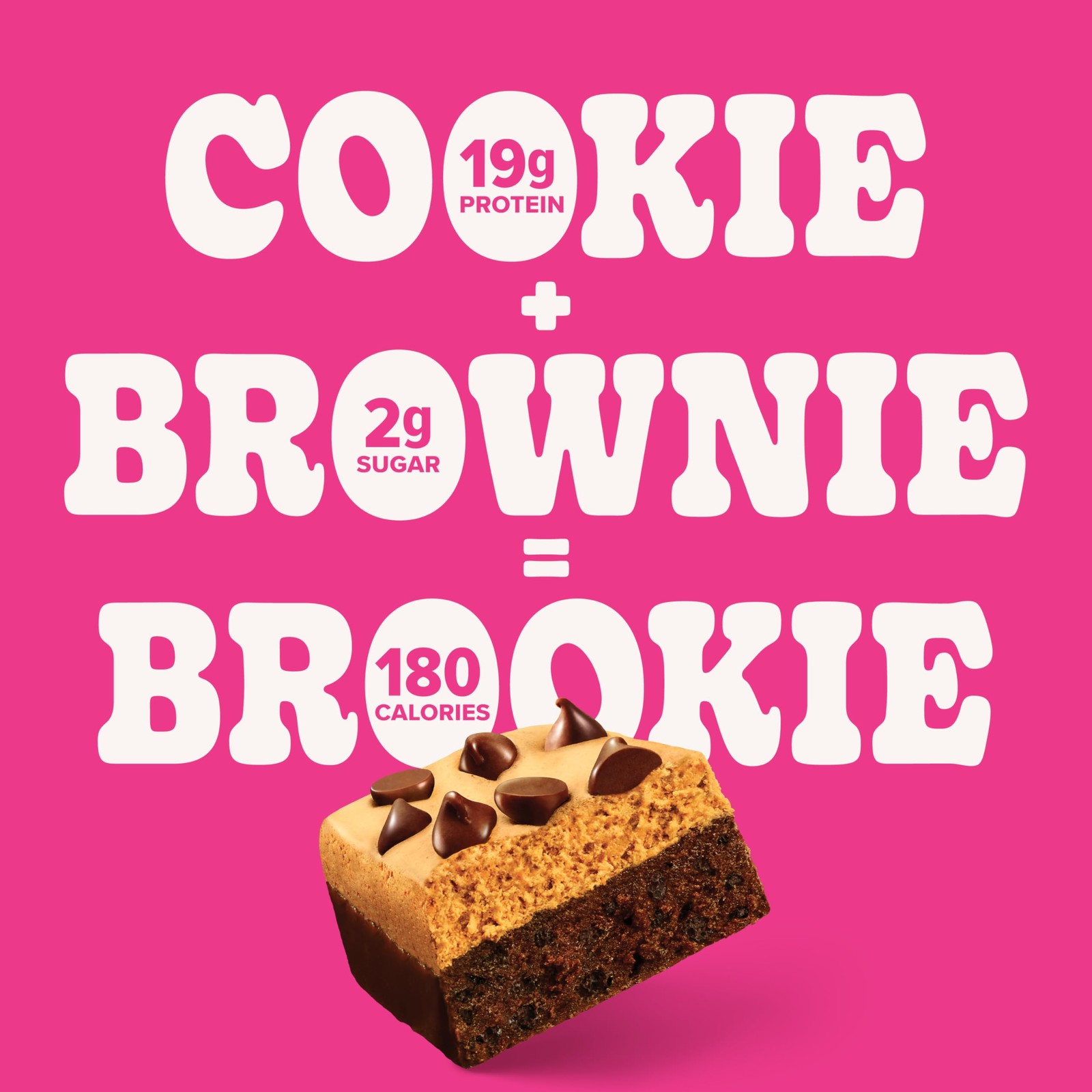 Pure Protein Brookie Protein 20G Protein 3G Sugar 190 Calories 12 Count Sugar
