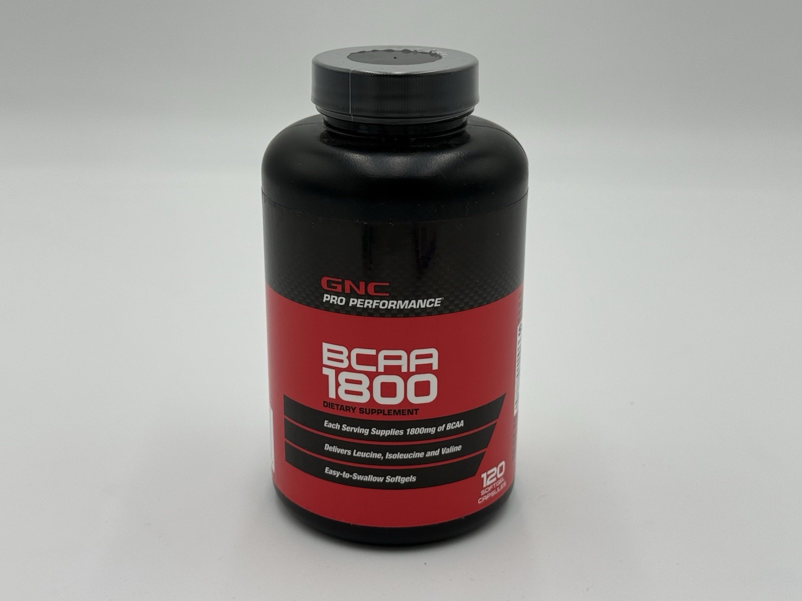 GNC Pro Performance BCAA 1800 ~ Recover Faster ~ Build More Muscle Exp. 11/2026.