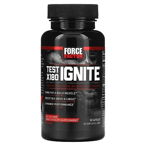 Total Testosterone Booster for Men – Lean Muscle, Energy Boost, Fenugreek & Gree