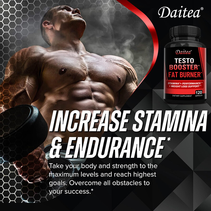 Fat Burner Male Enhancement Stamina Performance Weight Loss Metabolism 120 Pills