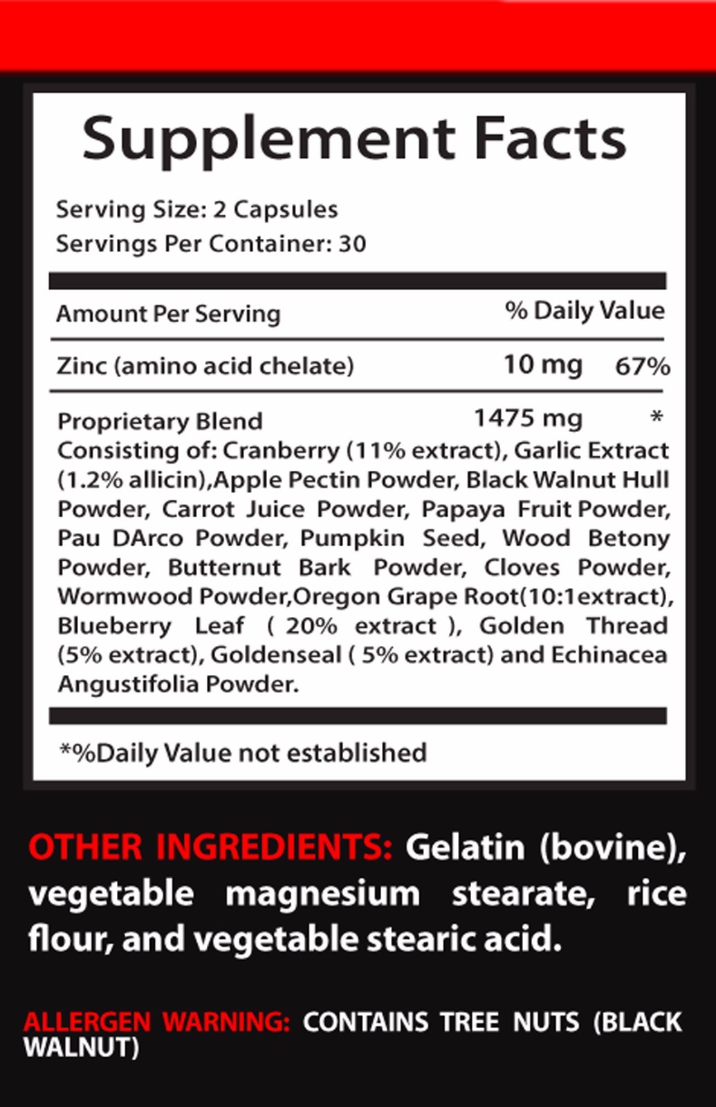Parasite liquid cleanse – ANTI PARASITE – NONI COMBO – papaya seeds