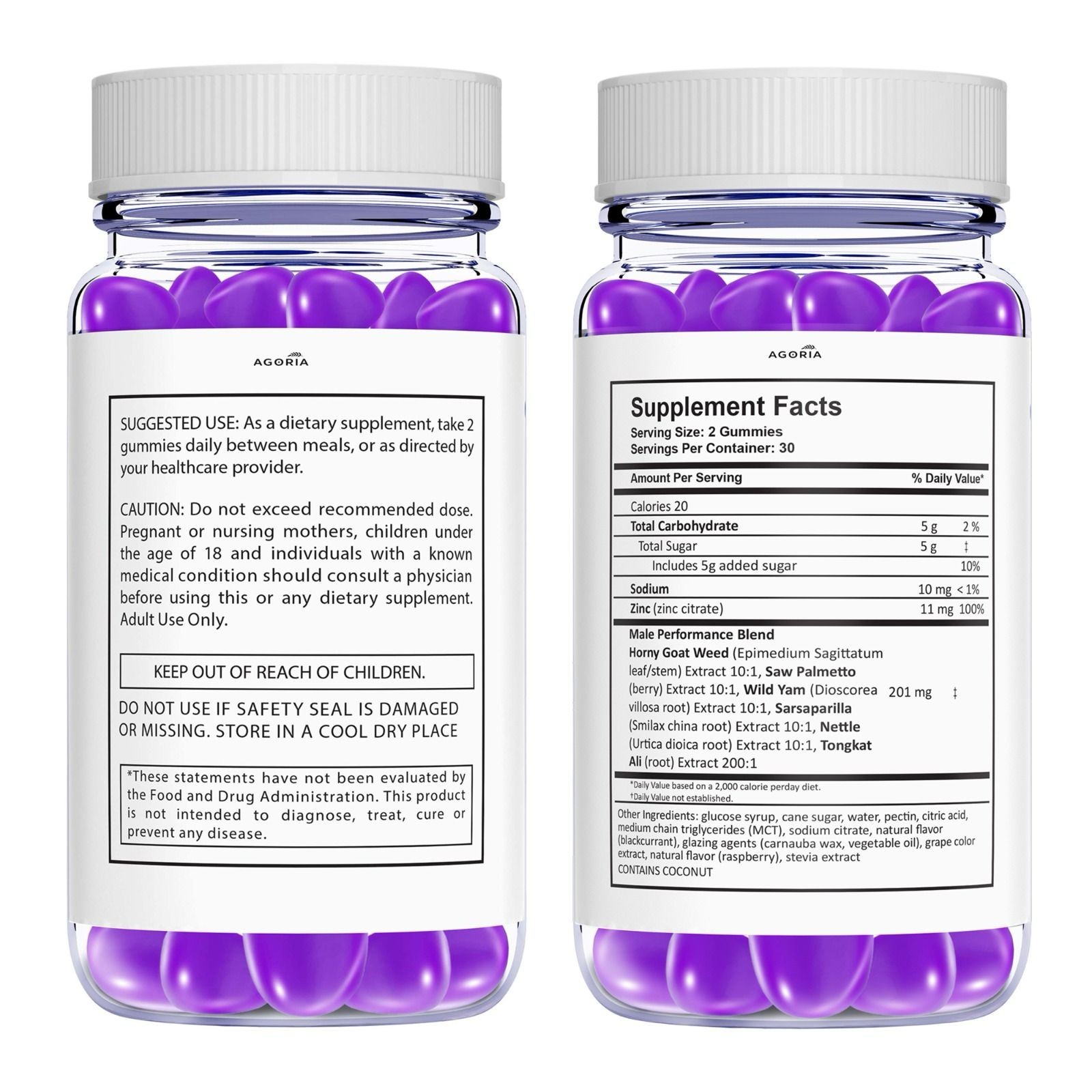 (3 BOTTLES) Erectifil Gummies – Male Virility