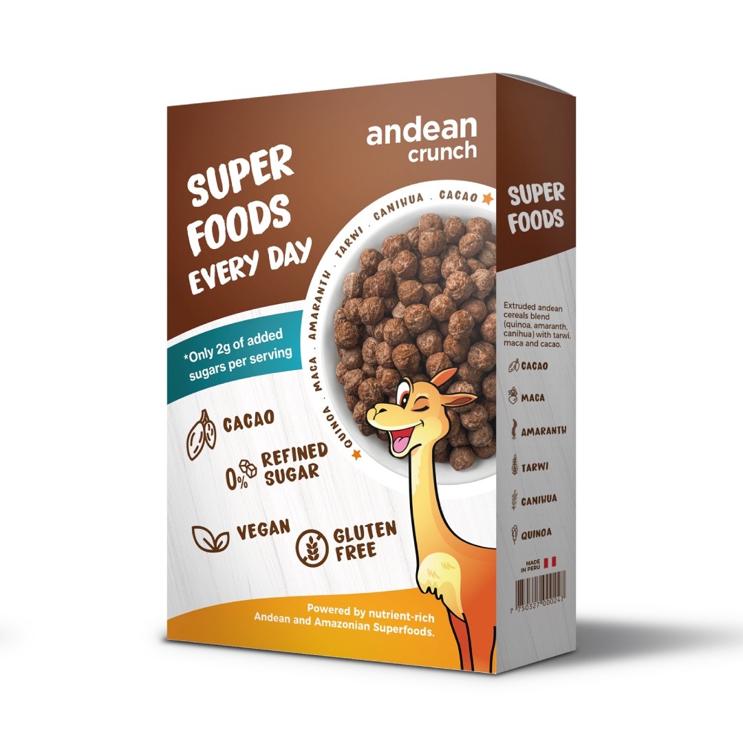 4 boxes Cereal – Antioxidant and anti-inflammatory properties – Organic, Vegan.