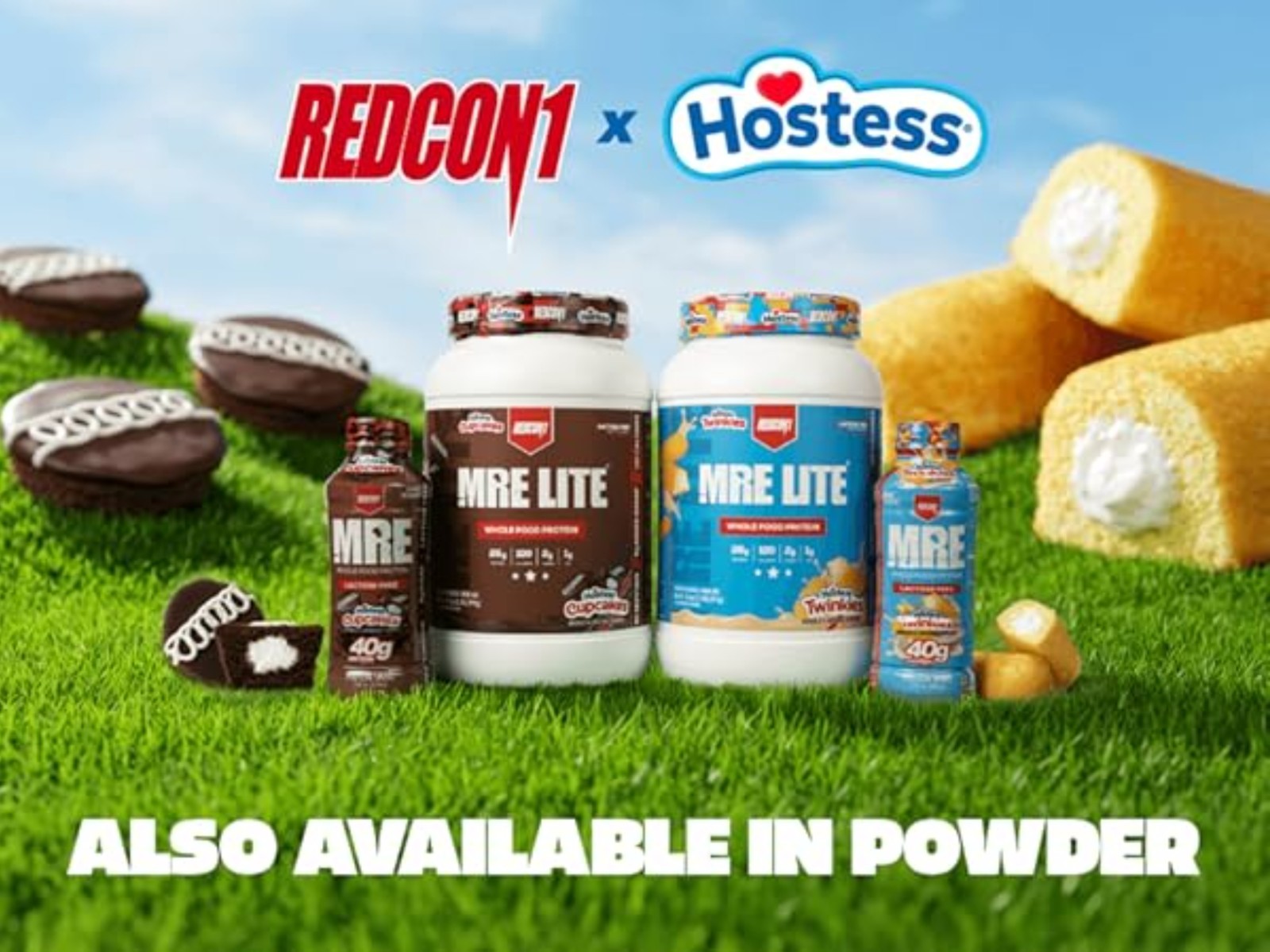 Redcon1 MRE LITE 3 lb (30 Servings) Meal Replace Hostess Twinkies Colab Flavor