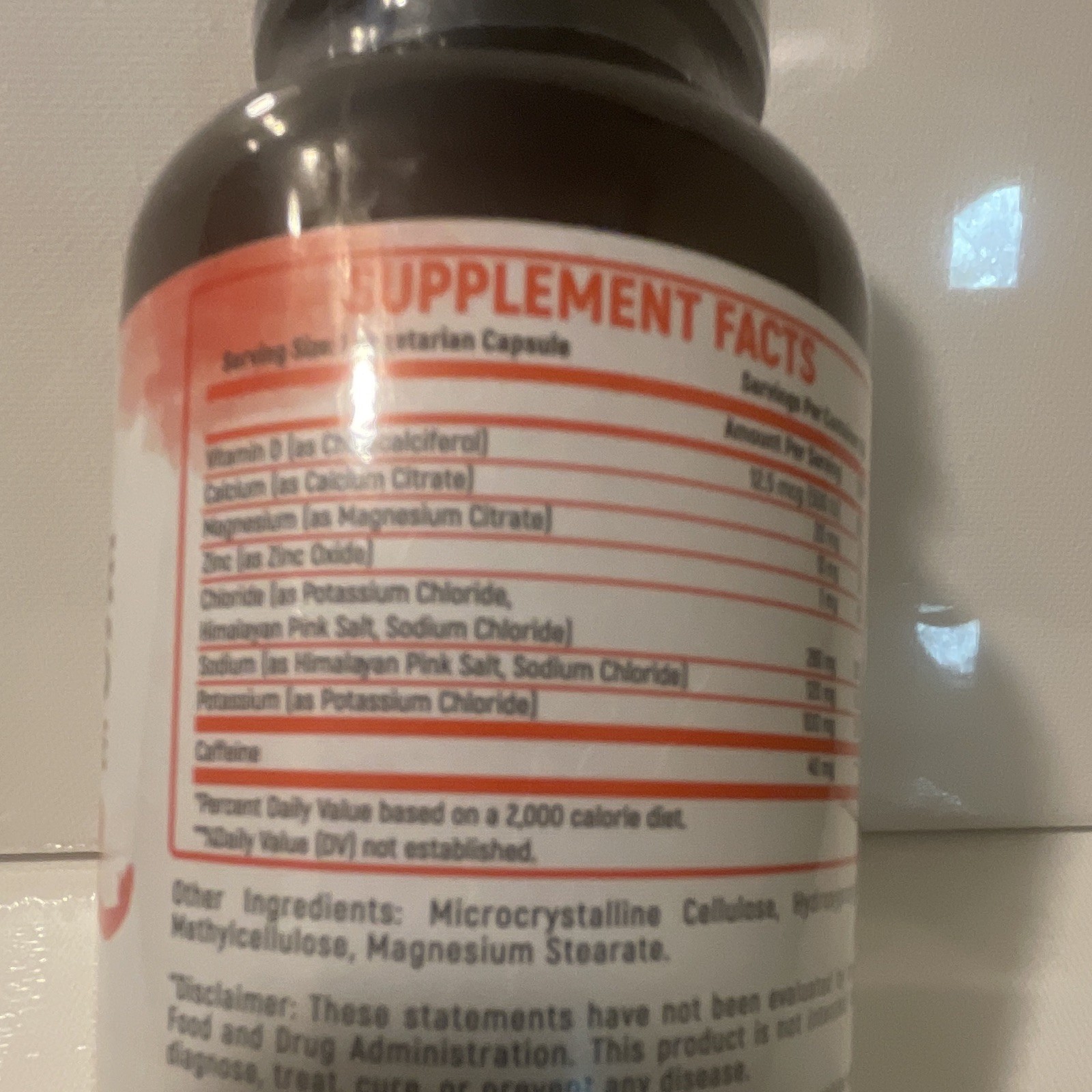 VALI Electrolyte Salts Plus 40mg Caffeine. Rapid Oral Rehydration Replacement