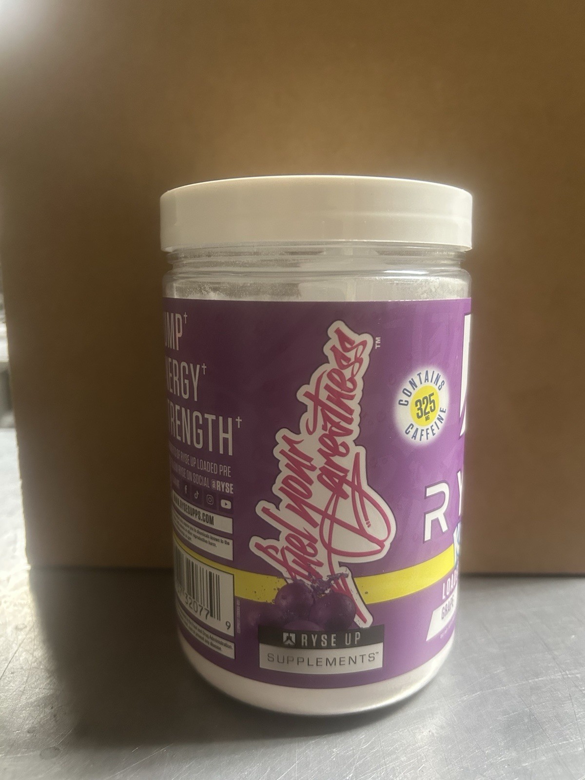 RYSE Loaded Pre Workout Powder – Kool Aid Grape – Exp 01/2028