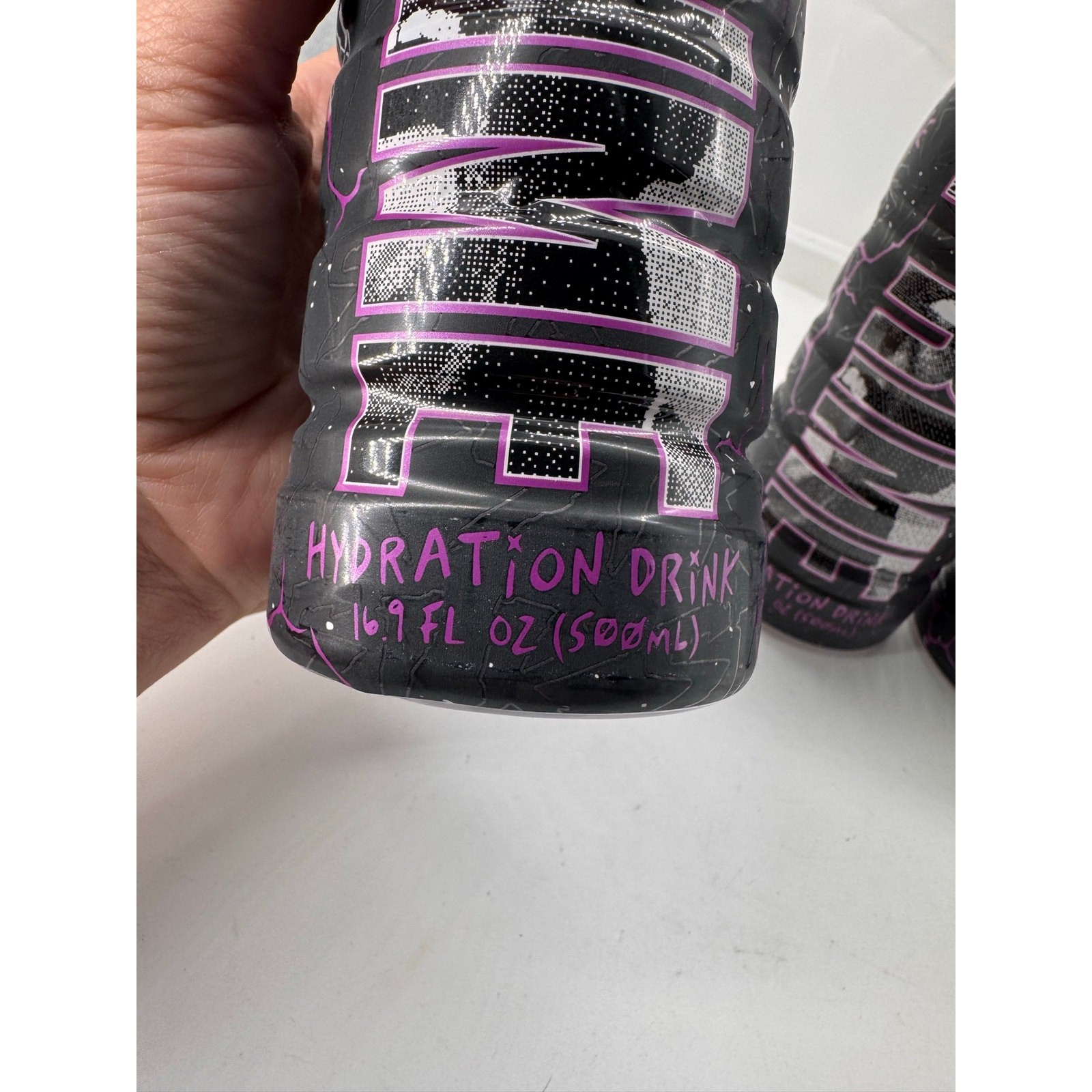 Lot of 3 – Prime KSI The Nightmare Strawberry Cream hydration drink 16.9 oz