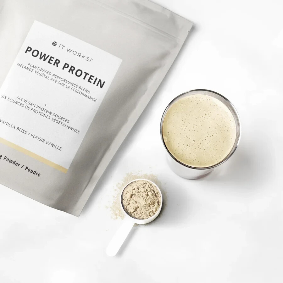 Plant Vegan Protein Powder, Muscle Growth, Performance & Recovery -vanilla
