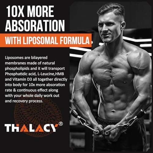 Thalacy 2000mg Liposomal Phosphatidic Acid Muscle Builder (PA), High Absorption
