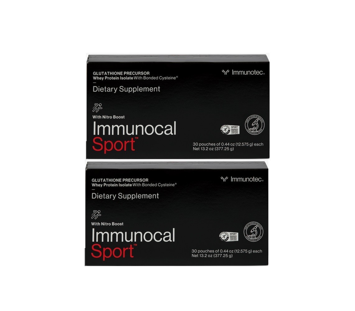 Immunotec Immunocal Sport (02 Boxes – 60 Pouches ), EXP 10/2027