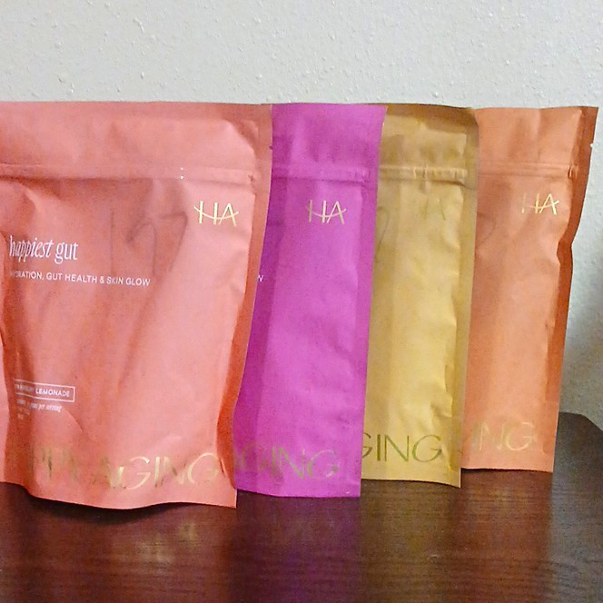 Happy Aging Electrolyte Hydration Powder 4 Flavor. 48 Servings 3.64oz Ea