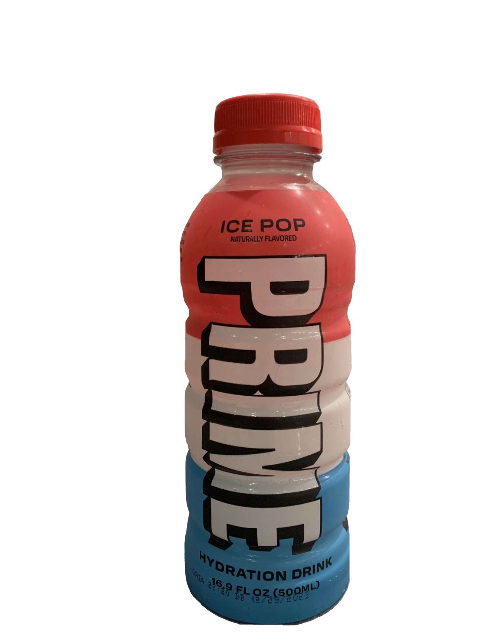 Prime Hydration Drink “Ice Pop ” Flavor 16 oz Bottles KSI & Logan