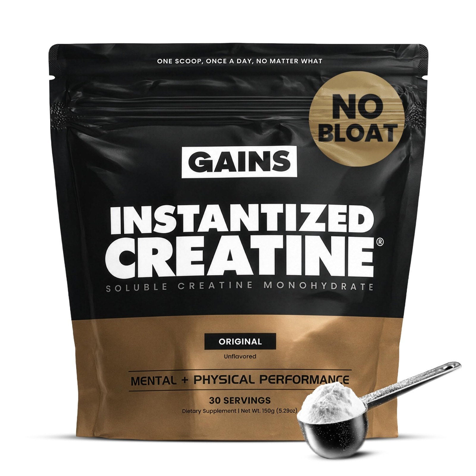 Instantized Creatine Monohydrate Powder – Muscle Building, Strength, Performance