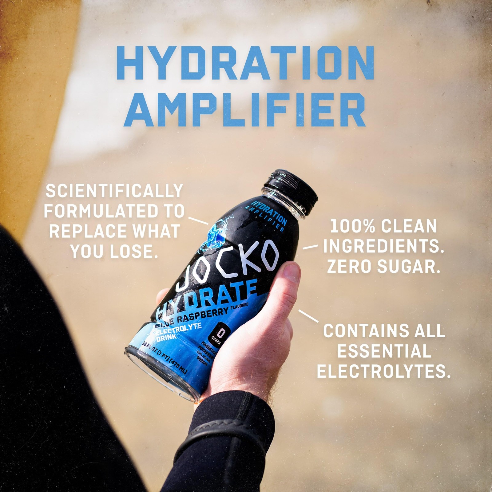 Jocko Fuel Hydrate Electrolyte Drinks – Sports Drink Hydration Blue