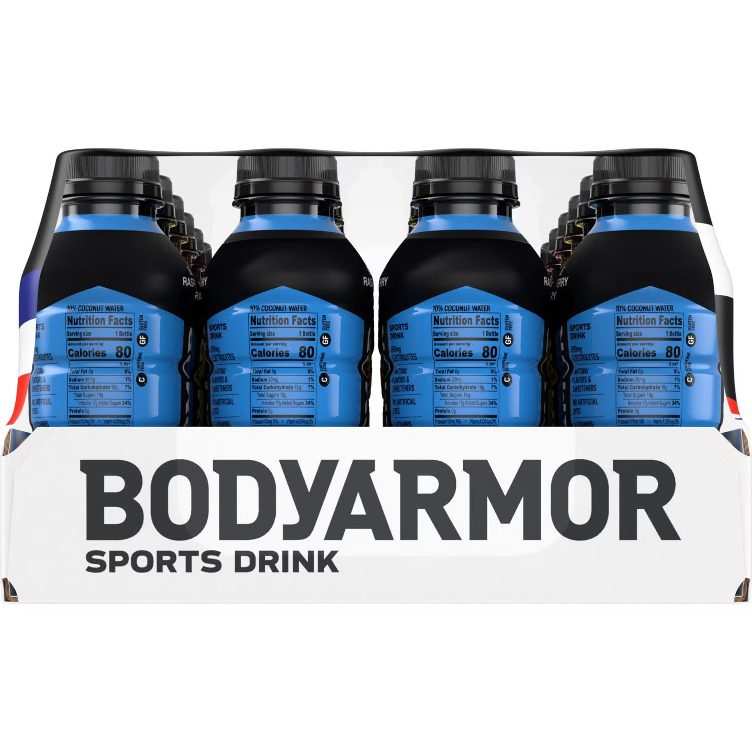 BODYARMOR Sports Drink Variety Pack, 12 fl oz Bottles, 24-Pack Hydration Drink