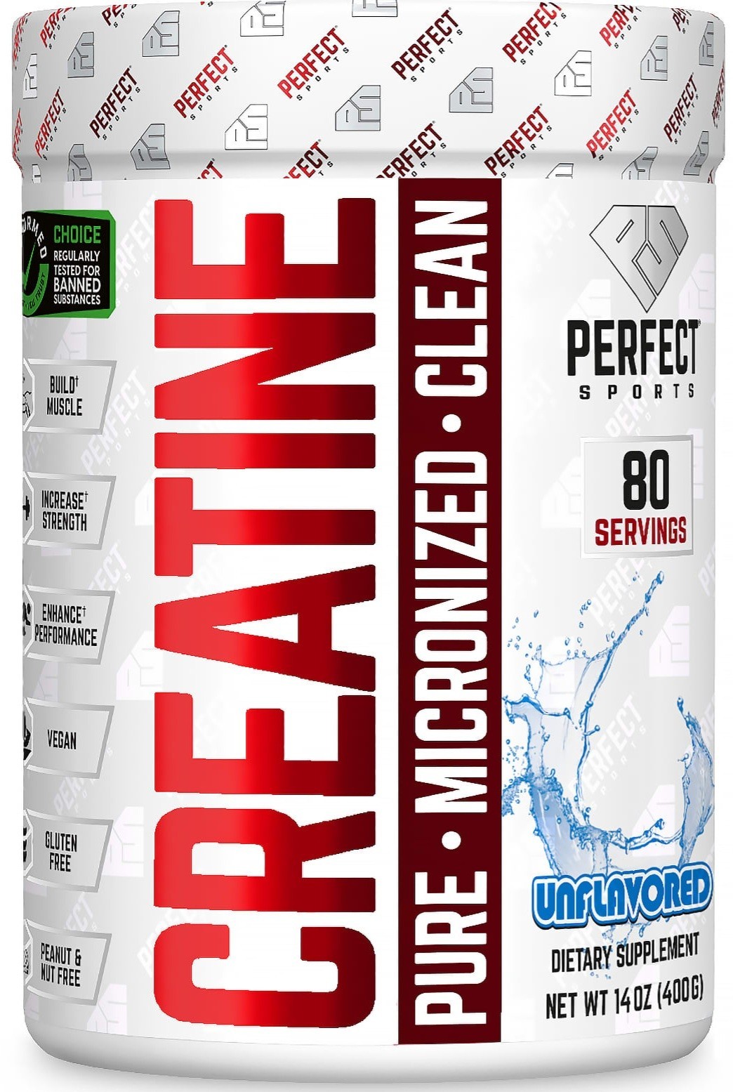 Perfect Sports Creatine + PVL Domin8 Sport 4-Pack 220 Servings