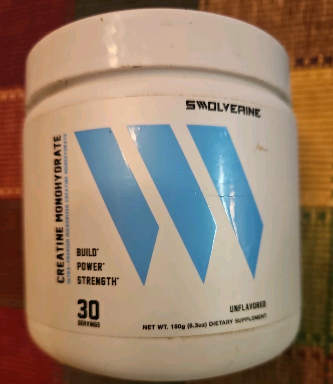 Swolverine Creatine Monohydrate Powder – 5g Micronized 5.3 Ounce Exp. 2029