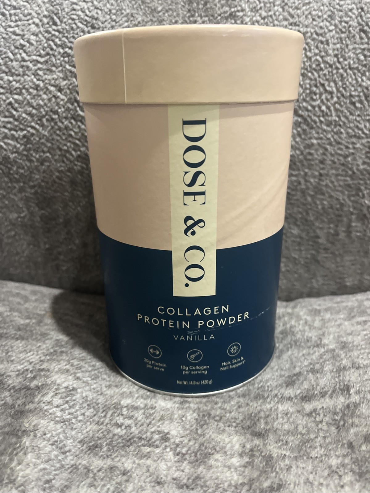 Dose & Co. Collagen Protein Powder Vanilla 420g 14.8 oz