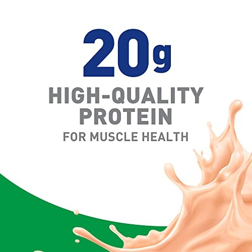 BOOST High Protein with Fiber Complete Nutritional Drink, Creamy Strawberry, …
