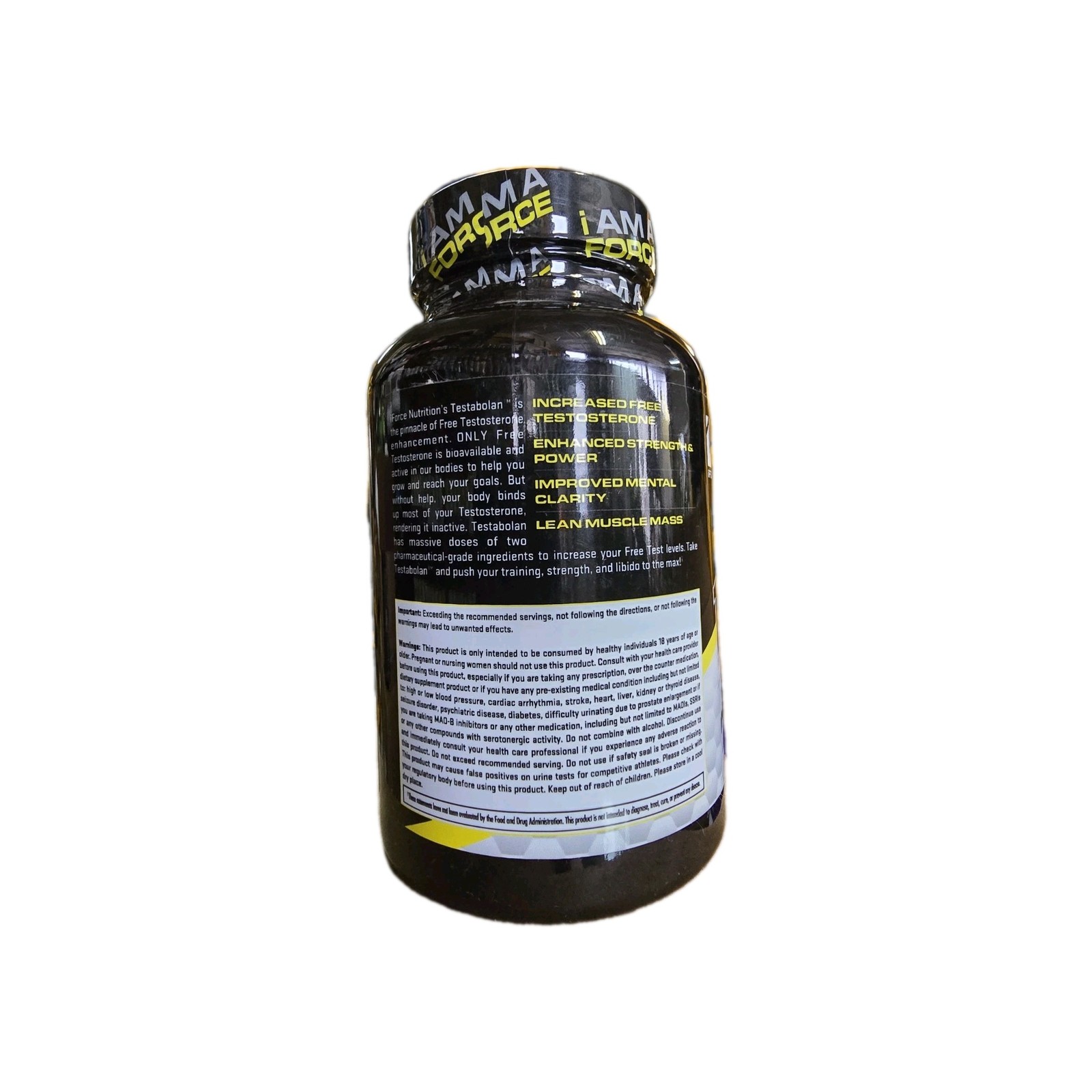 IFORCE Testabolan Strength & Muscle Gains Formula 120 Capsules