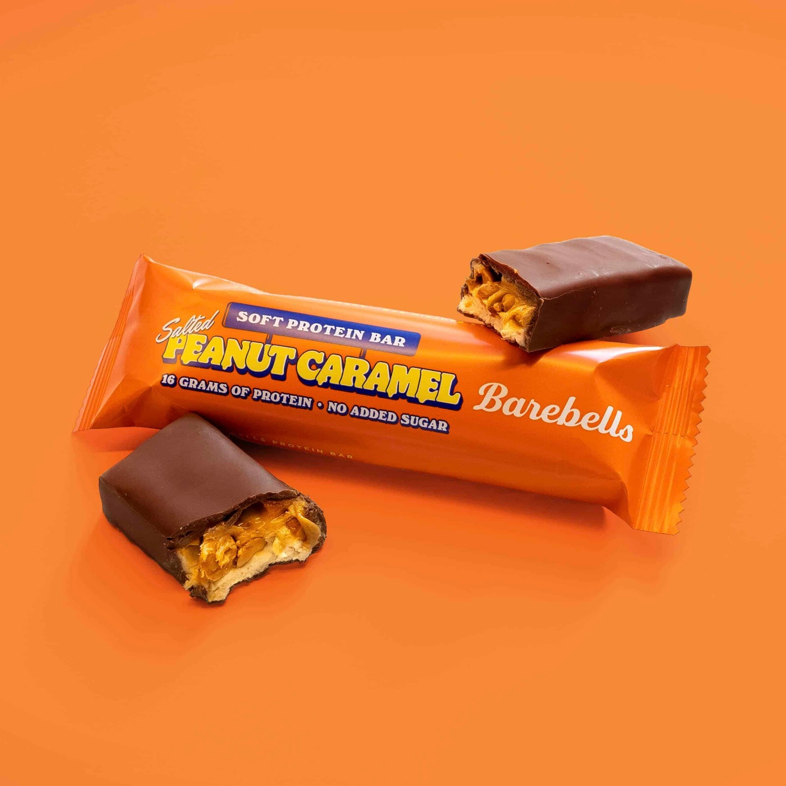 Barebells Soft Protein Bar Salted Peanut Caramel 12 Bars Barebell Bars