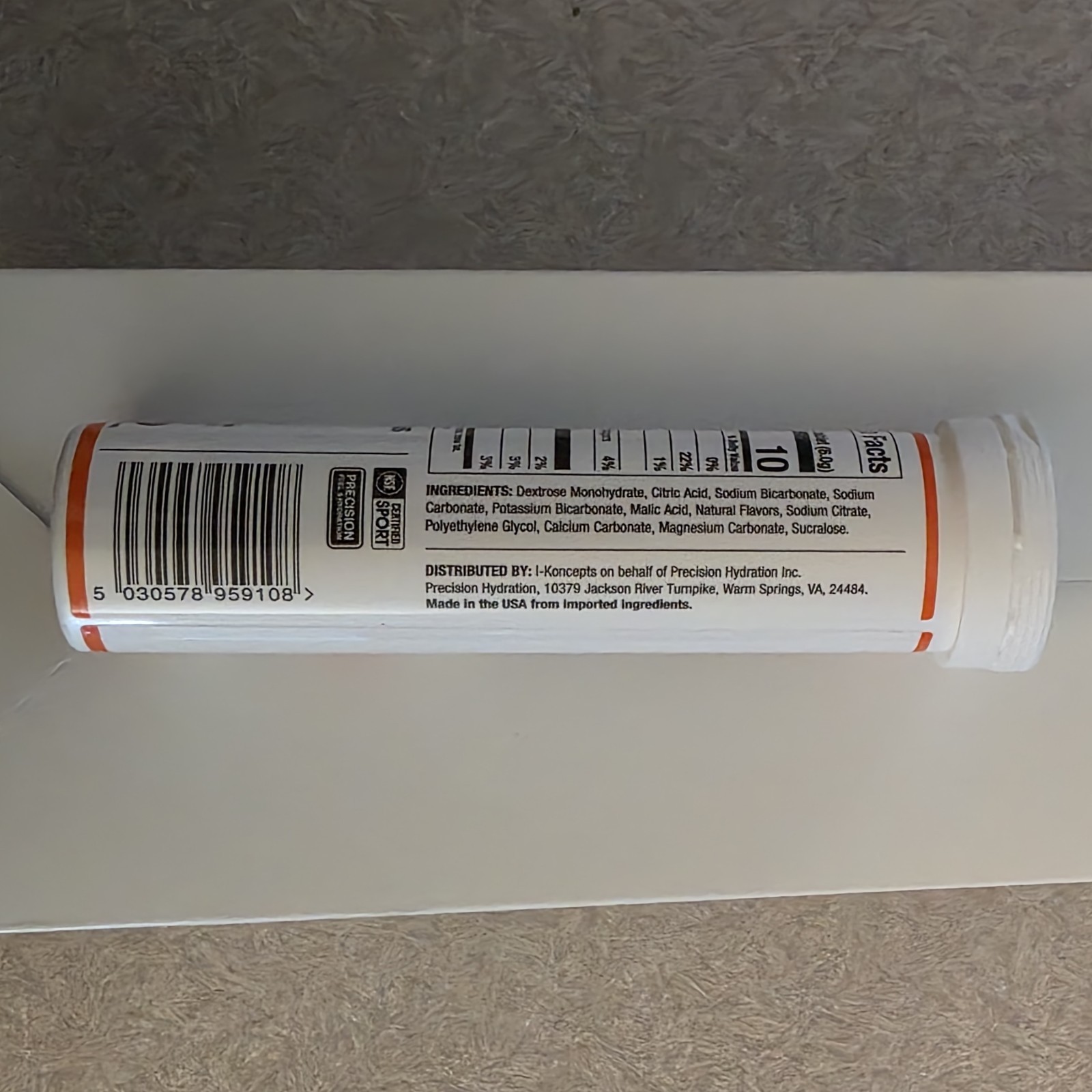 Precision Fuel and Hydration Tablets PH 1000 Mg Per Serving