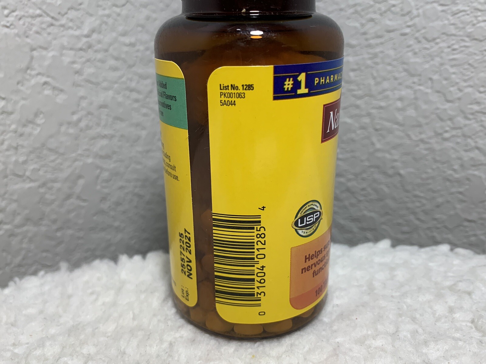 (2-Pack) Nature Made Vitamin B6 100mg Support Nervous System 100Ct Tablets