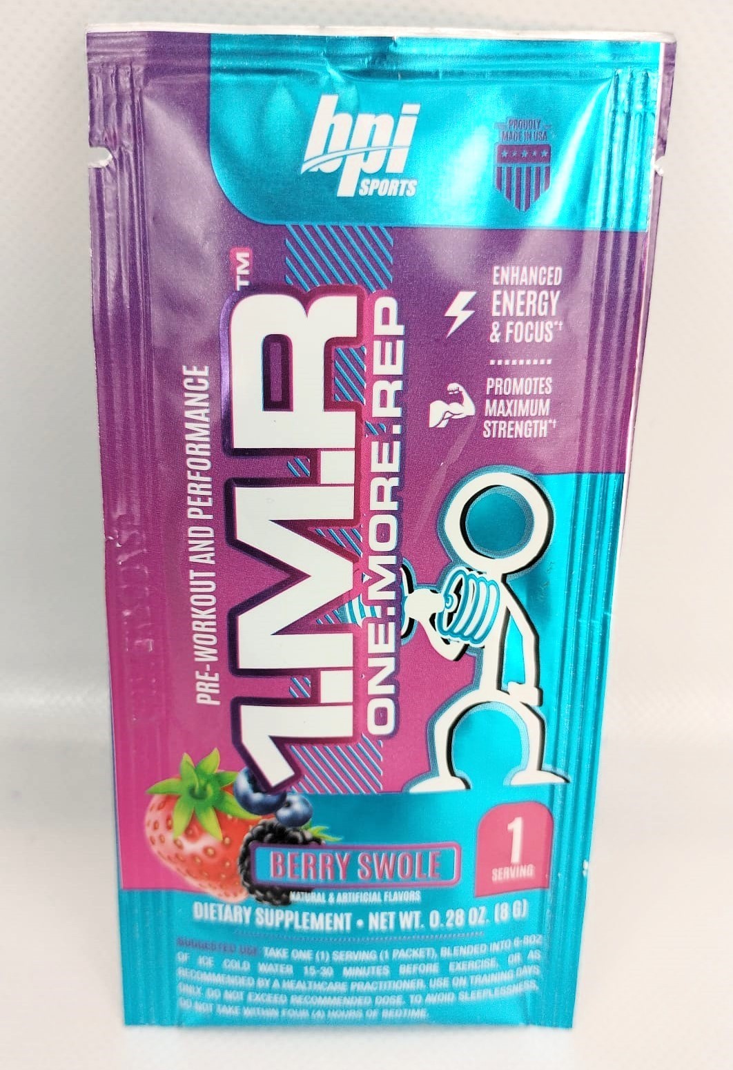 10x 1MR Legendary Pre-Workout & Performance Supplement Berry Swole BPI Sports
