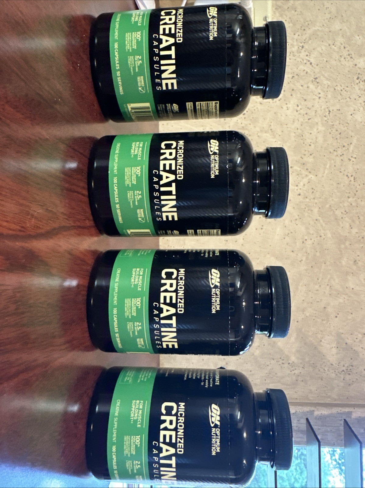 Optimum Nutrition Creatine 100 Capsules Exp 11/2026