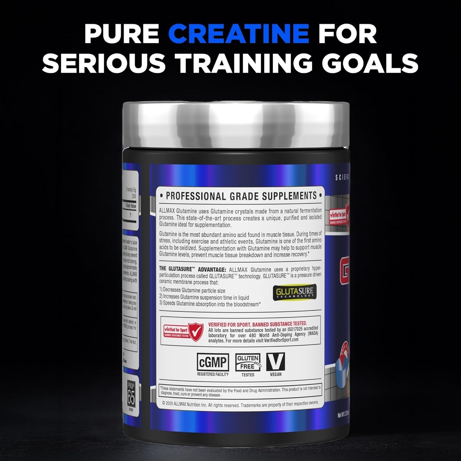 Micronized Creatine Powder – Supports Strength & Performance – 35.27 oz