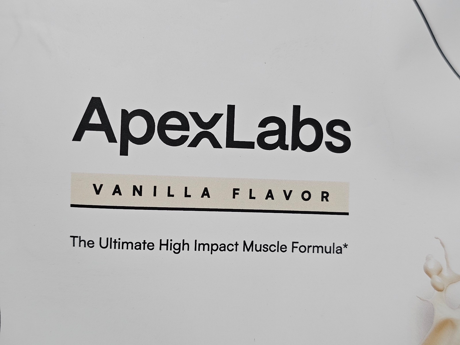 Apex Labs Muscle Defense Vanilla Protein Shake 15 Servings New Sealed! Exp 4/28