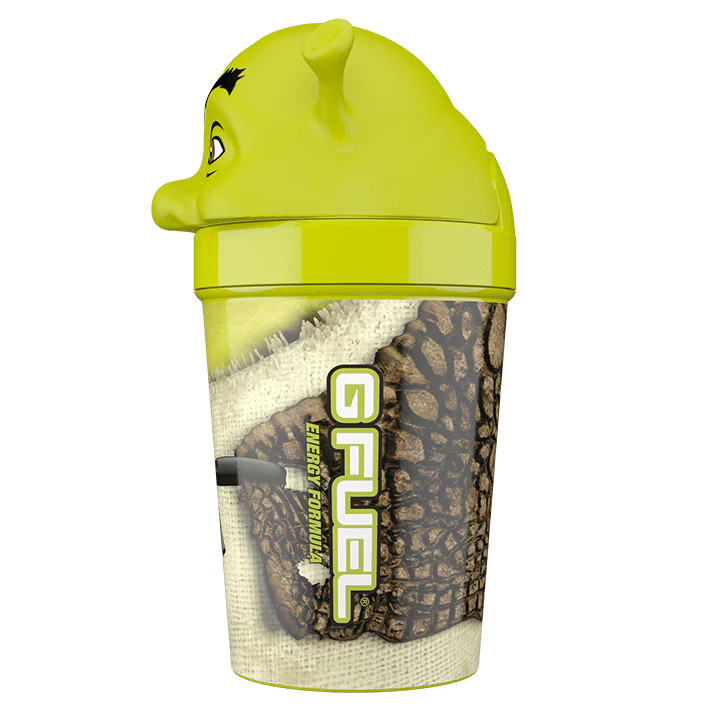 G Fuel Resident Evil 4 Leon Las Plagas Collector’s Box + Tall Metal Shaker Cup