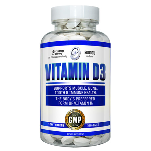 Hi-Tech Pharmaceuticals Vitamin D3 100ct 2000 IU **NOW FOODS**