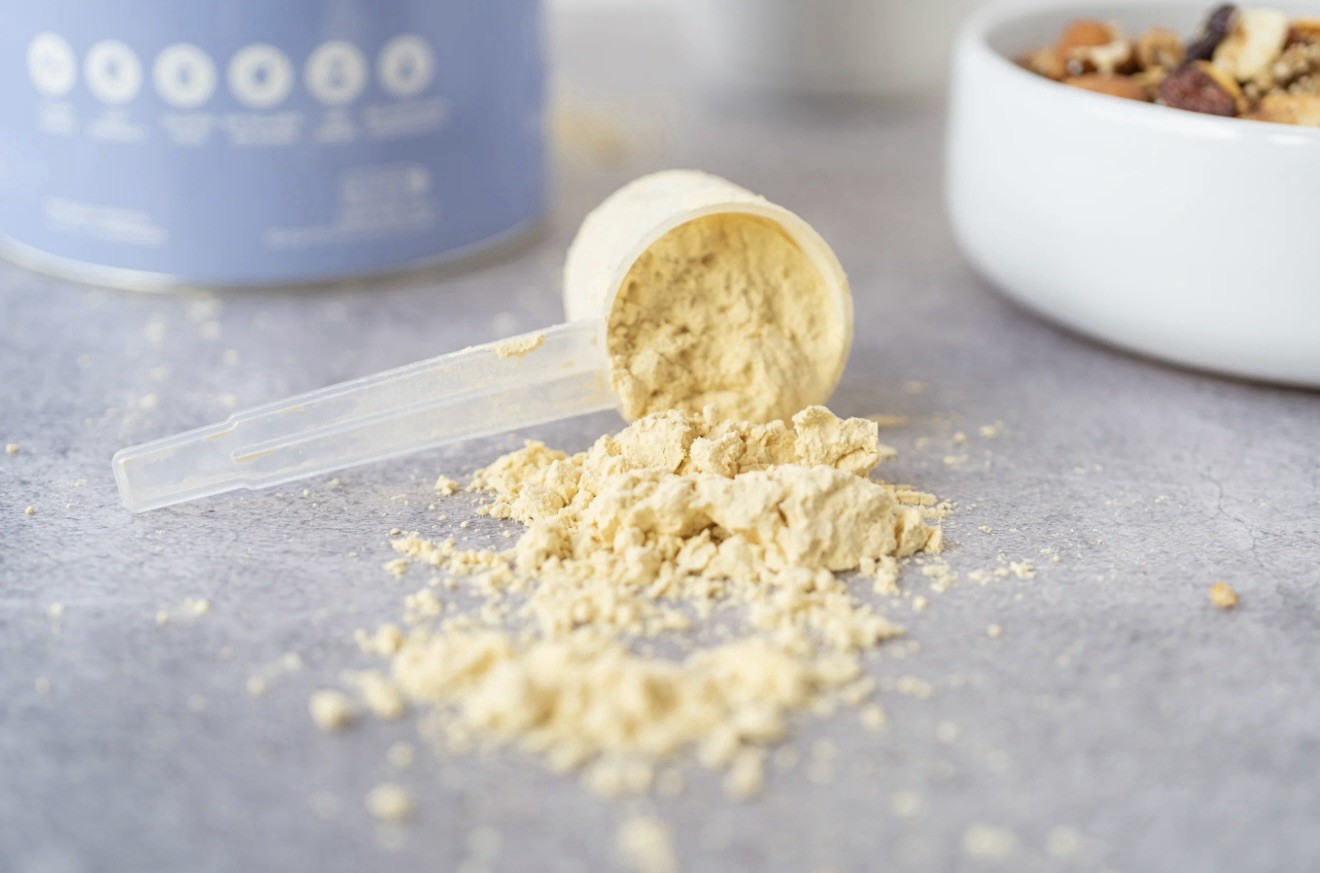 HABITS Vegan Protein Powder Probiotic Vanilla 488g Not A Fancy Kitchen Non-GMO