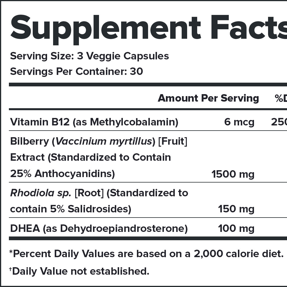 Legion Vitality Natural Wellness Supplement for Increasing Energy, 30 Servings